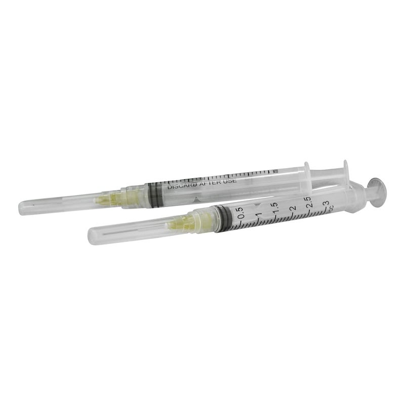 Pearson 3cc Luer Lock Irrigation Combo Dental Dispensing Bendable Tip, (Box of 100) - Vivid EndoRinse (27 Gauge) - Image 3